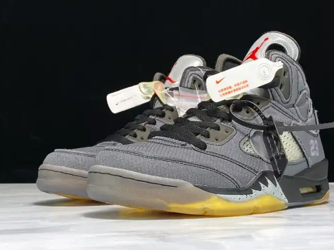 Reps TBK 5 Air Black Off-White CT8480-001 x Jordan 0415